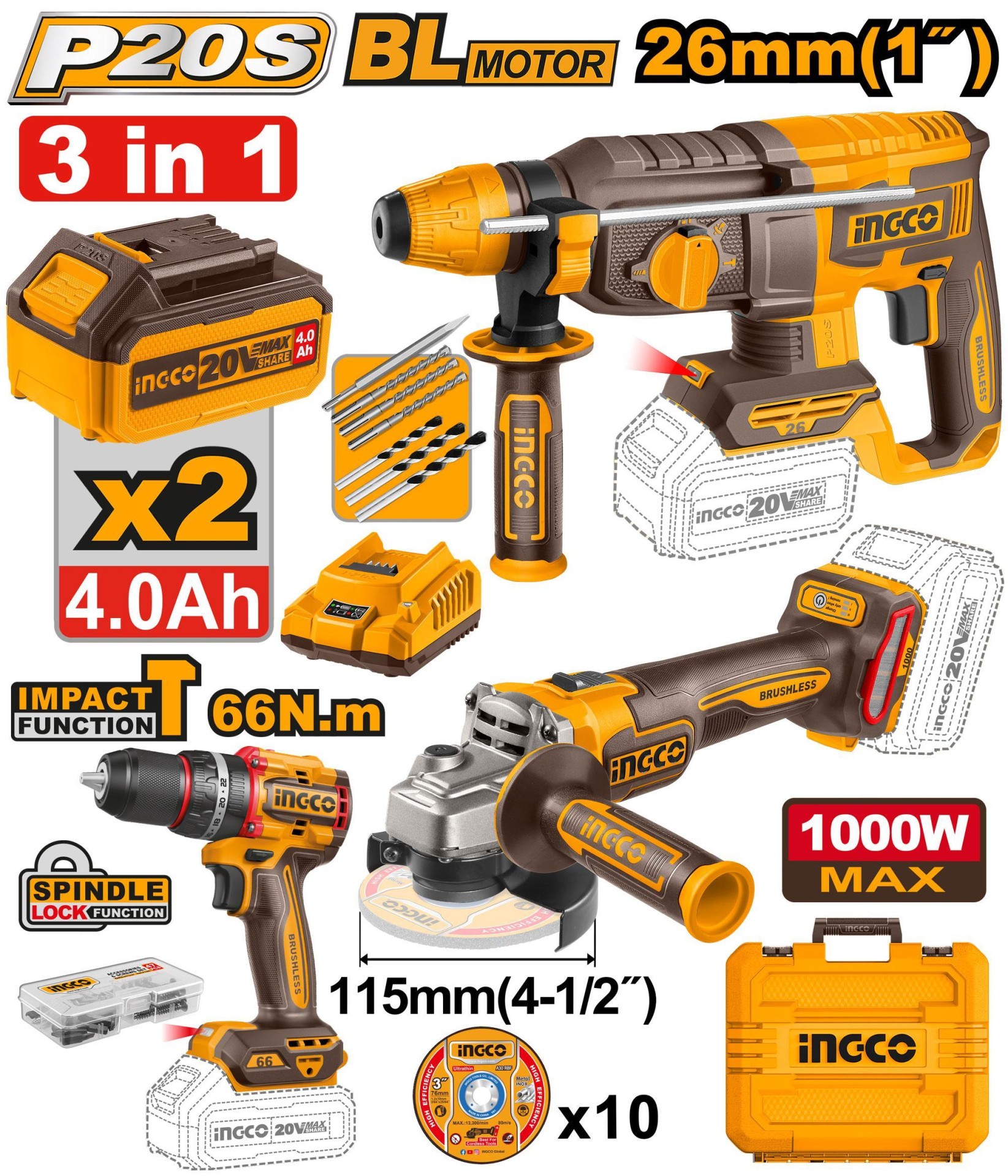 COSLI240202 AKU SET (HAMER+BUŠ