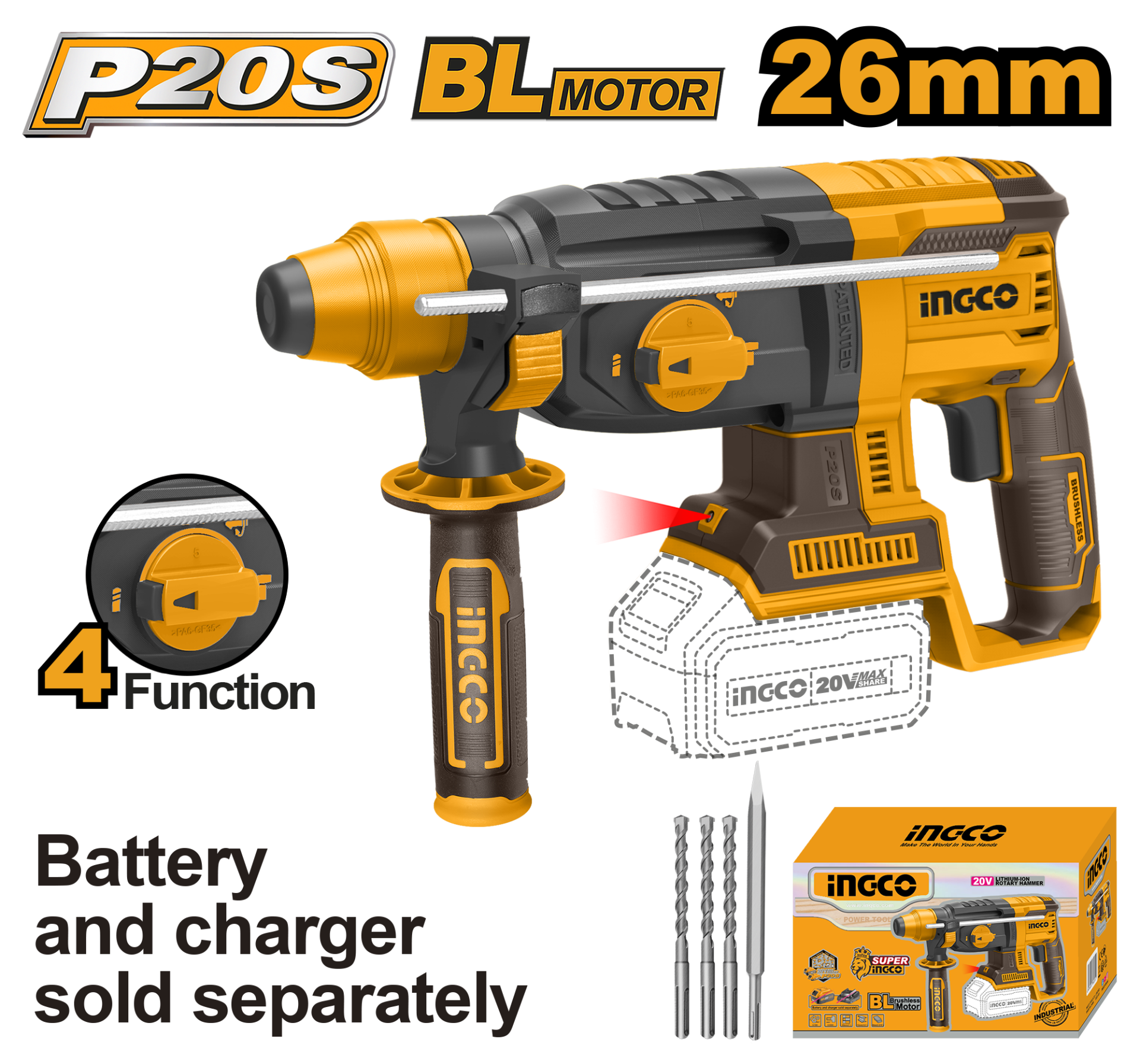 CRHLI20268 AKU HAMER 26MM 2.5J