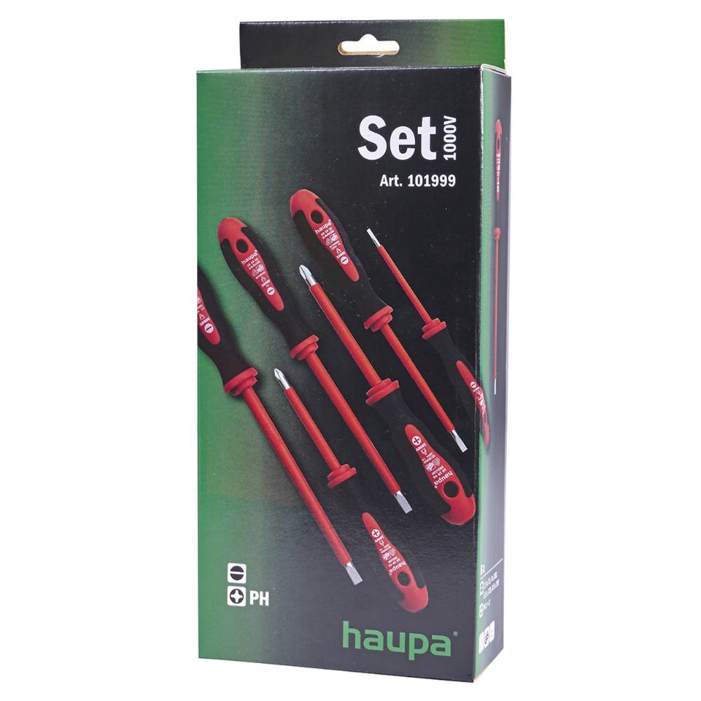 HAUPA SET ODVIJAČA VDE 1000V