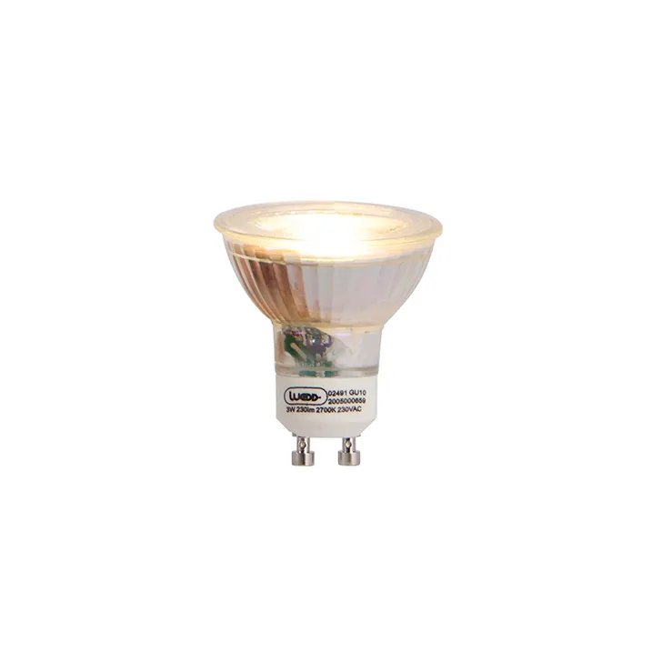 LED SIJ.3W/R GU10/220V 2700K