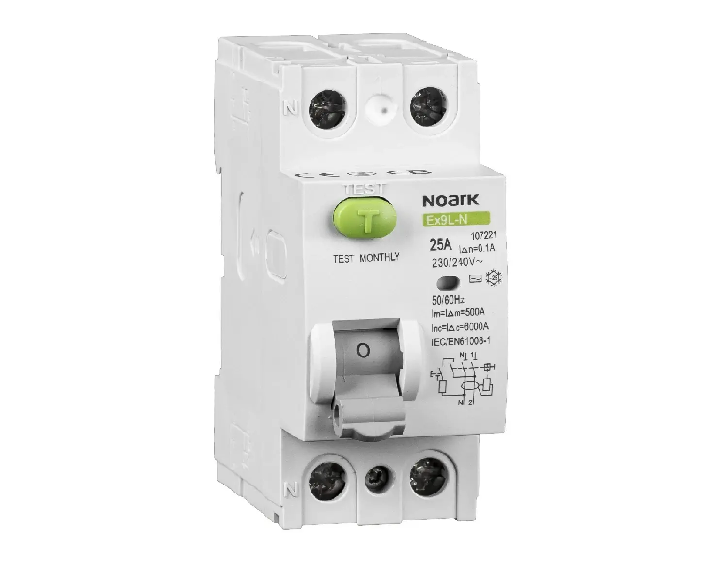 NOARK FID SKLOPKA 25A 2P 30mA
